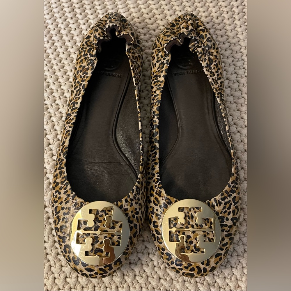 Tory Burch Leopard Flats